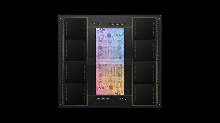La puce M1 Ultra d’Apple.