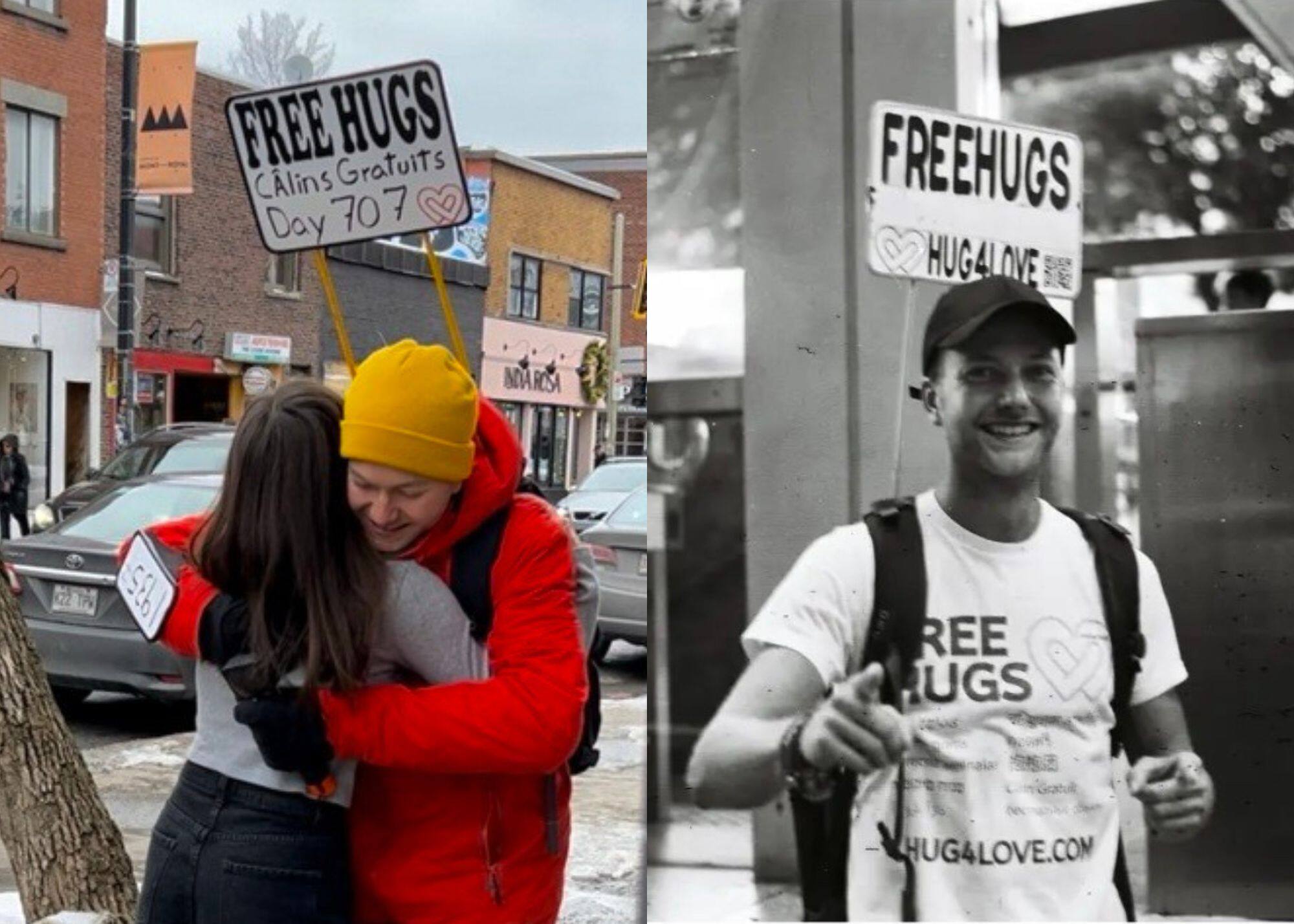 L’homme qui brise la solitude est à Montréal