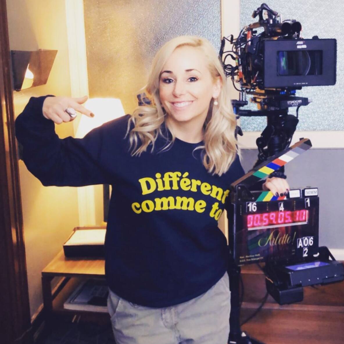 Premières images de Maripier Morin dans le film