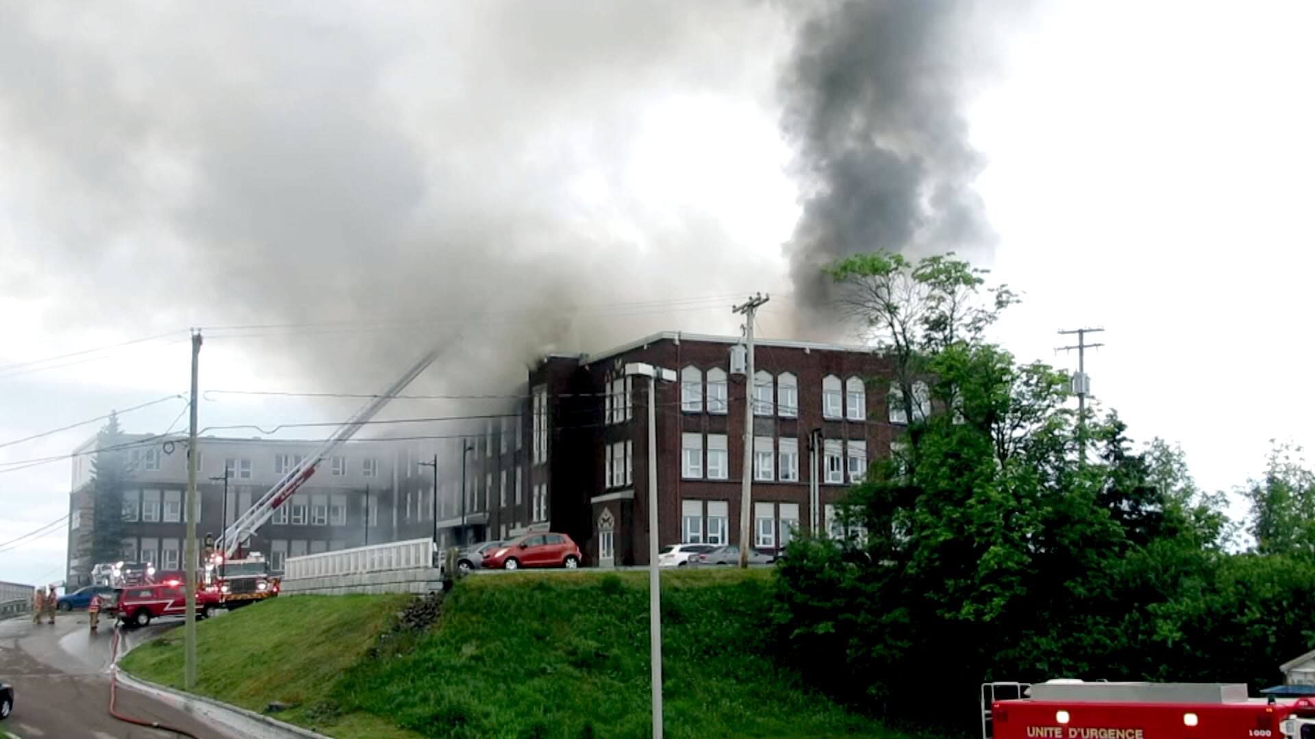 Incendie majeur &agrave; Saguenay, 52 personnes &eacute;vacu&eacute;es