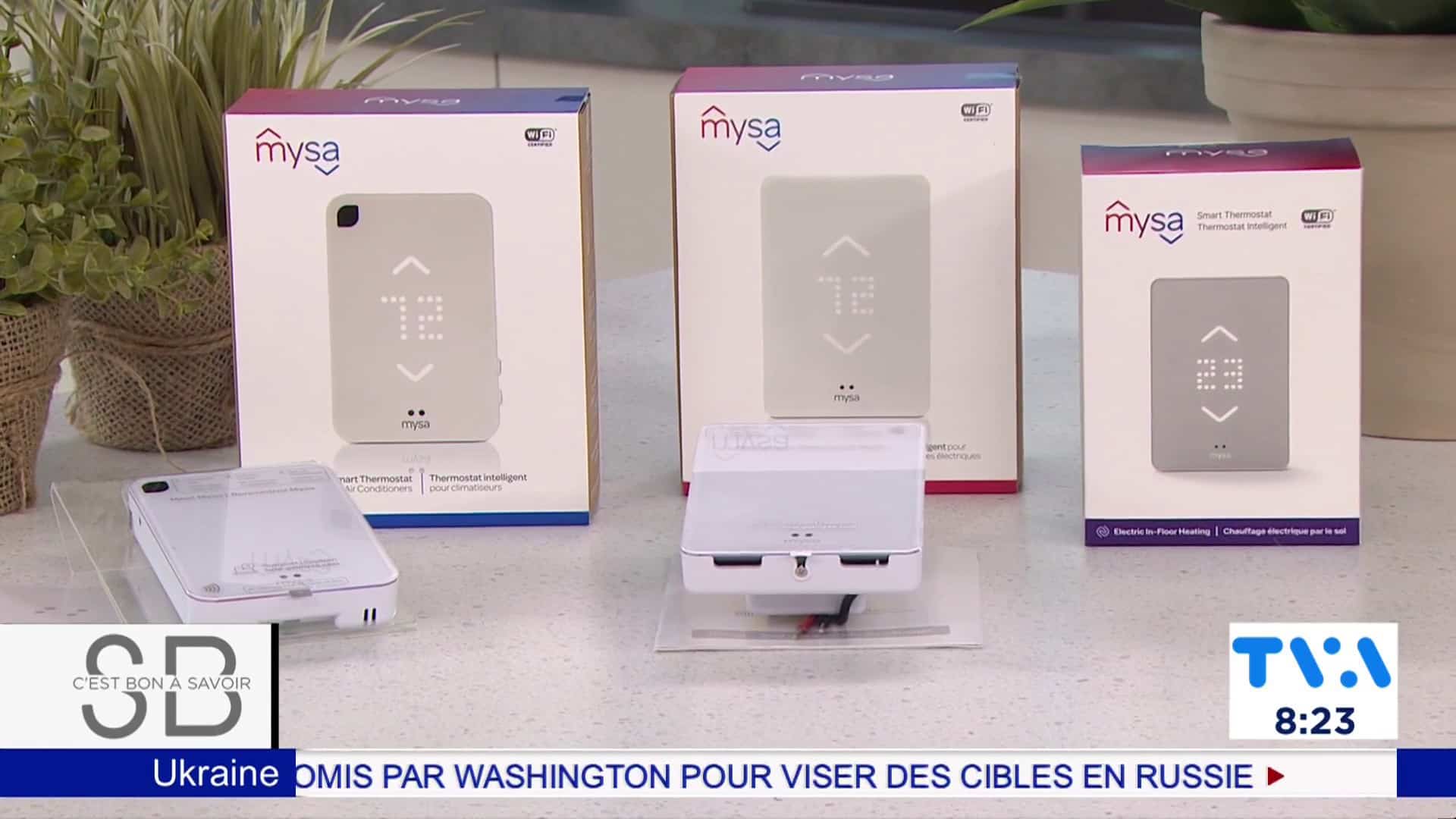 Les thermostats Mysa vous simplifient la vie