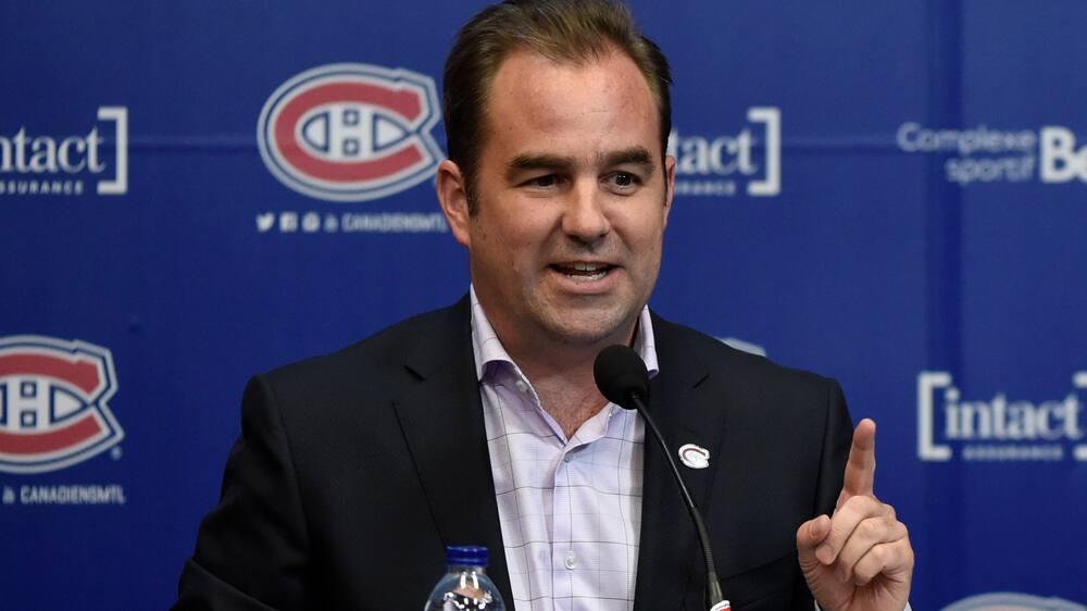 EN DIRECT : Kent Hughes fait son entrée