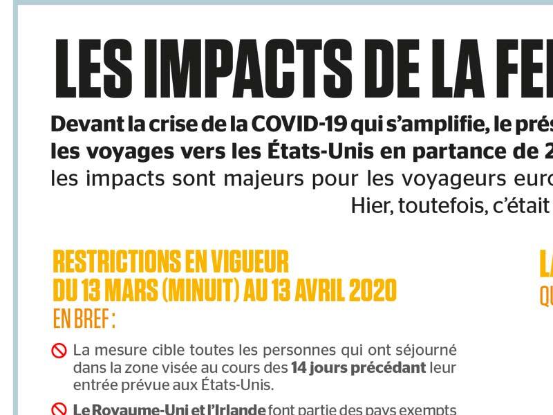 Mise à jour COVID-19: 16 mars 2020 Mise à jour COVID-19: 16 mars 2020