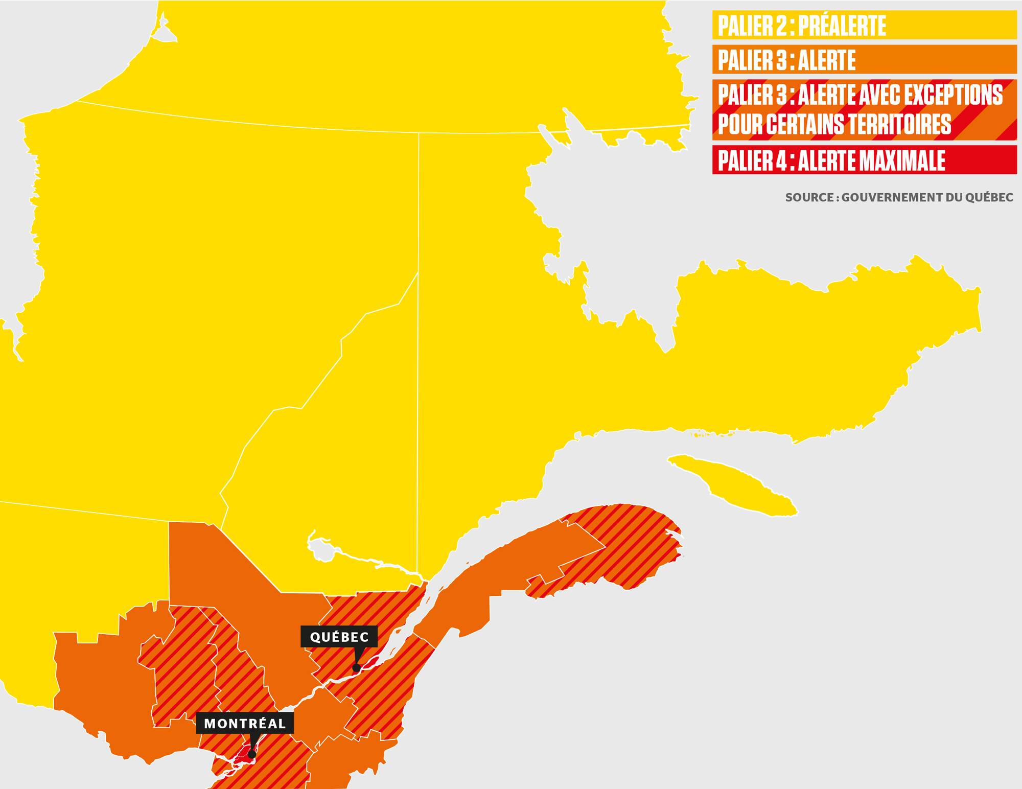 Zones Rouges Le Masque En Classe Pour Les Eleves Du Secondaire Jdq
