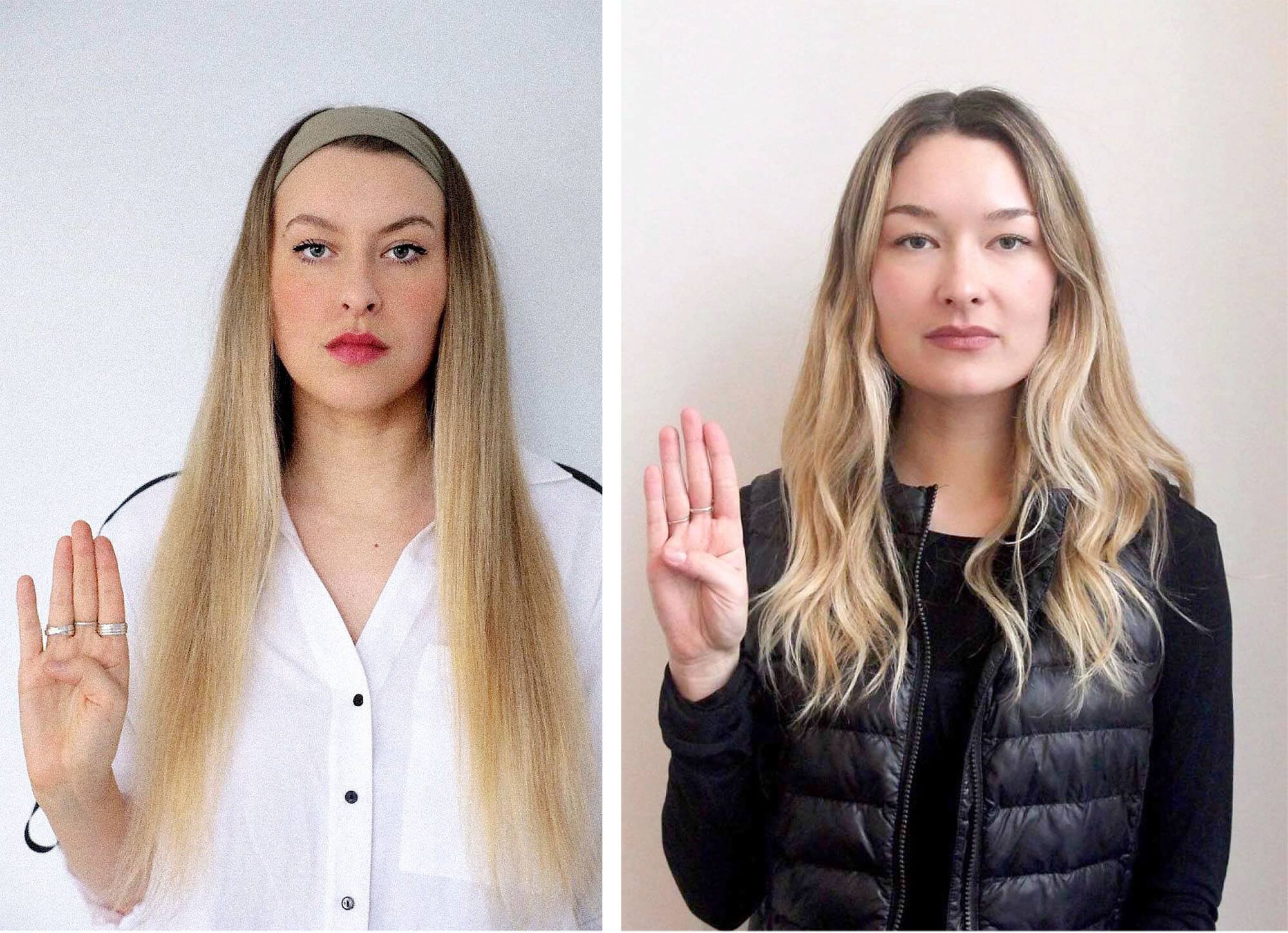 Le signe de deux Qu&eacute;b&eacute;coises sauve une femme enlev&eacute;e