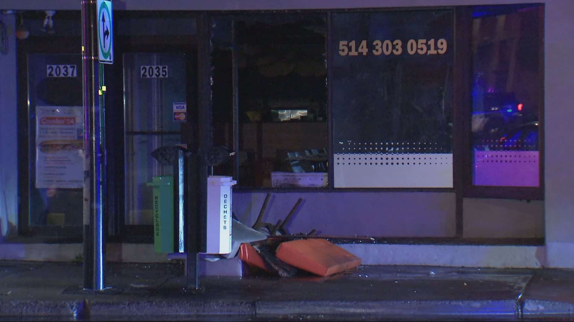 Un suspect a mis le feu à un restaurant de l’arrondissement de Villeray–Saint-Michel–Parc-Extension, 10 août 2026