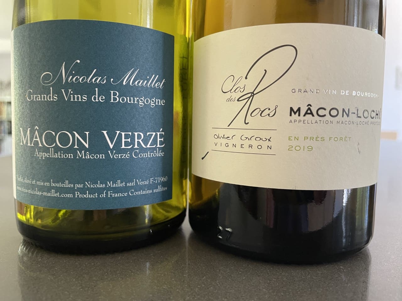 Deux blancs du M&acirc;connais &agrave; ne pas rater!