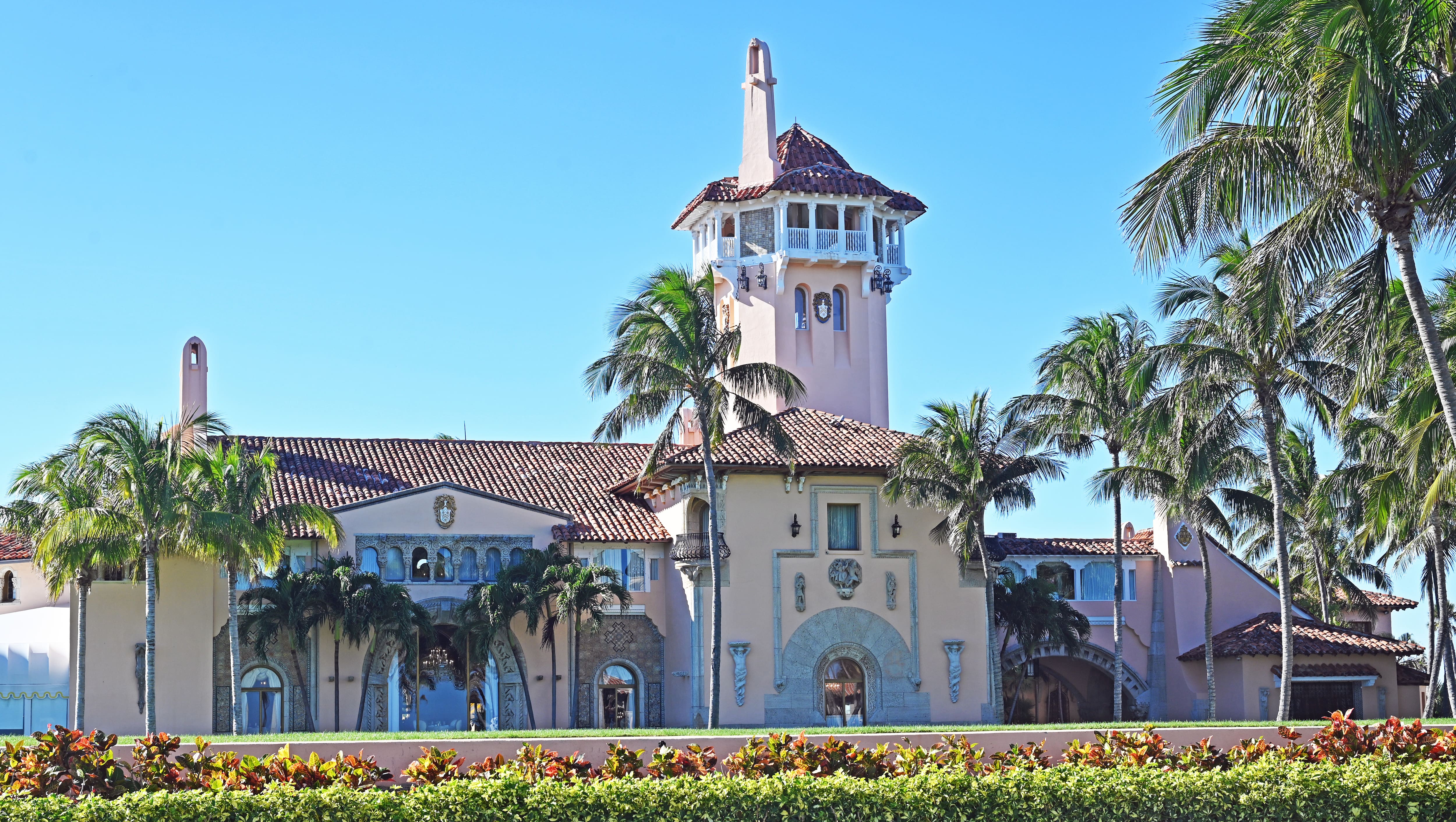 Donald Trump's Mar-a-Lago estate in Florida.