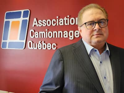Marc Cadieux, director general de la Asociación de Camioneros de Quebec