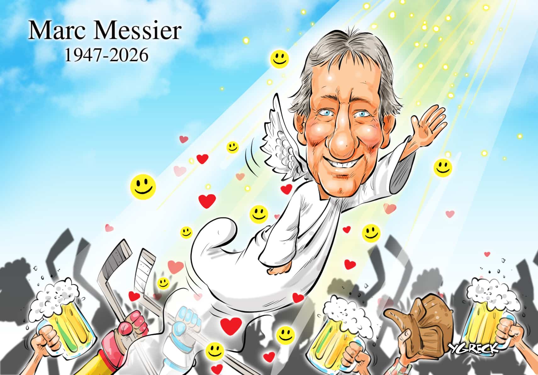 La caricature d’Ygreck