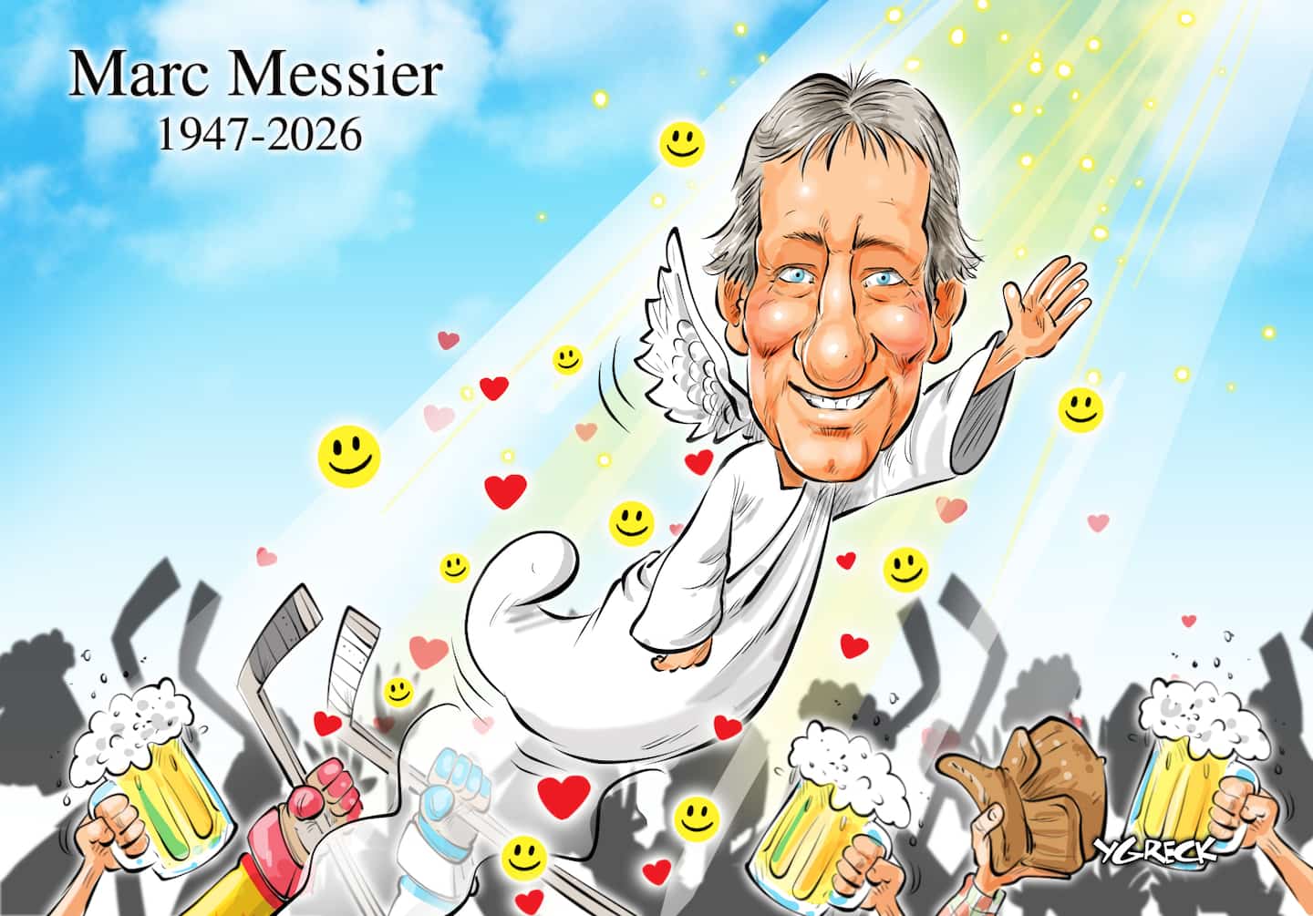 La caricature d’Ygreck