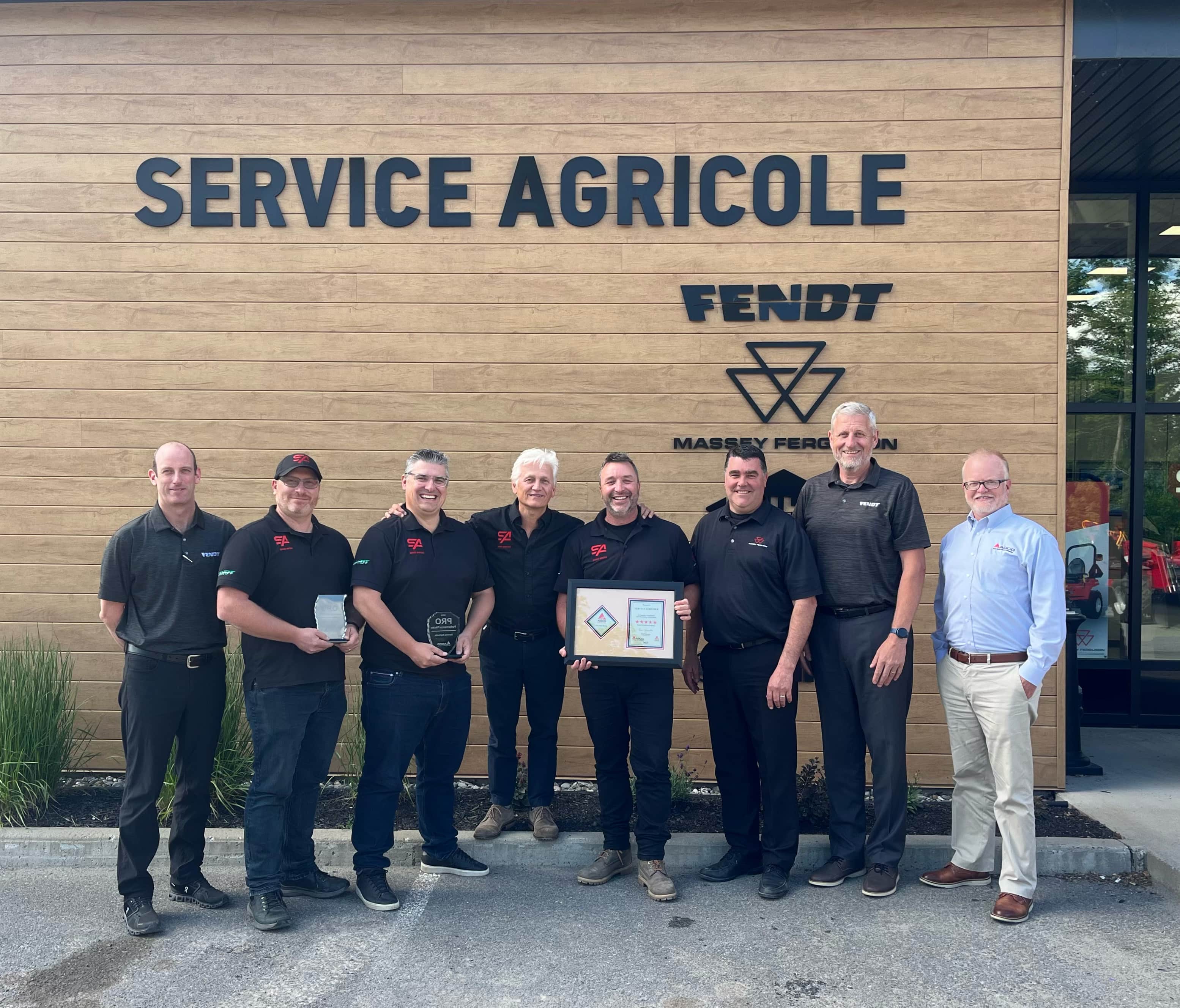 Une reconnaissance d’excellence pour SA Service Agricole