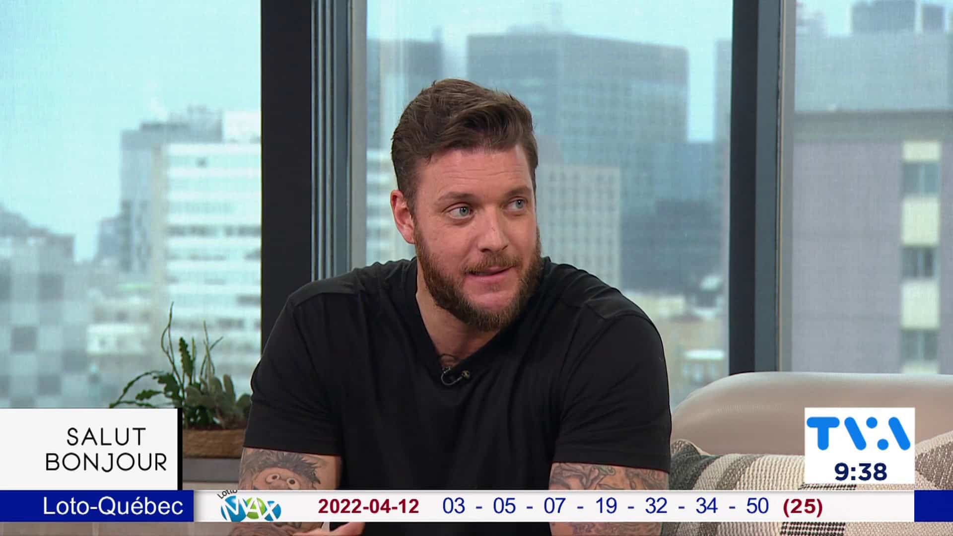 C'est en forêt que l'on discute avec Mathieu Baron