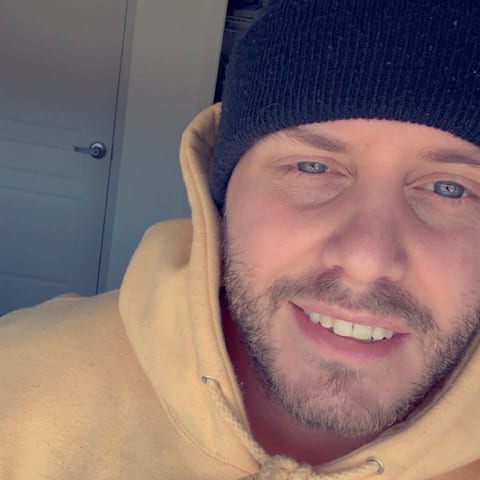 Maxim Lemieux, 32, received a concrete block on his windshield while he was under the Royal Avenue overpass.