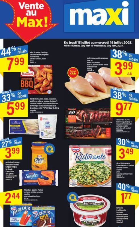 LES 24 MEILLEURS RABAIS EN CIRCULAIRE DU 13 AU 19 JUILLET