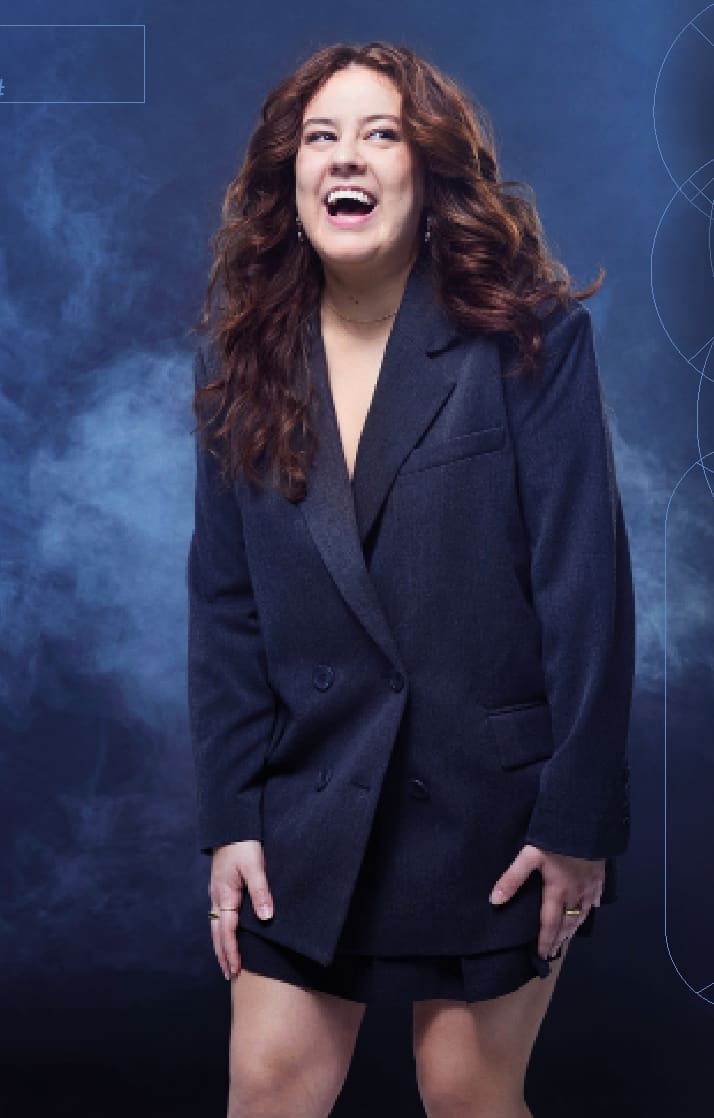 La fulgurante ascension de l'humoriste M&eacute;gan Brouillard: &laquo;Tout le monde est punch&eacute; dans ma famille. Ma m&egrave;re est un clown&raquo;