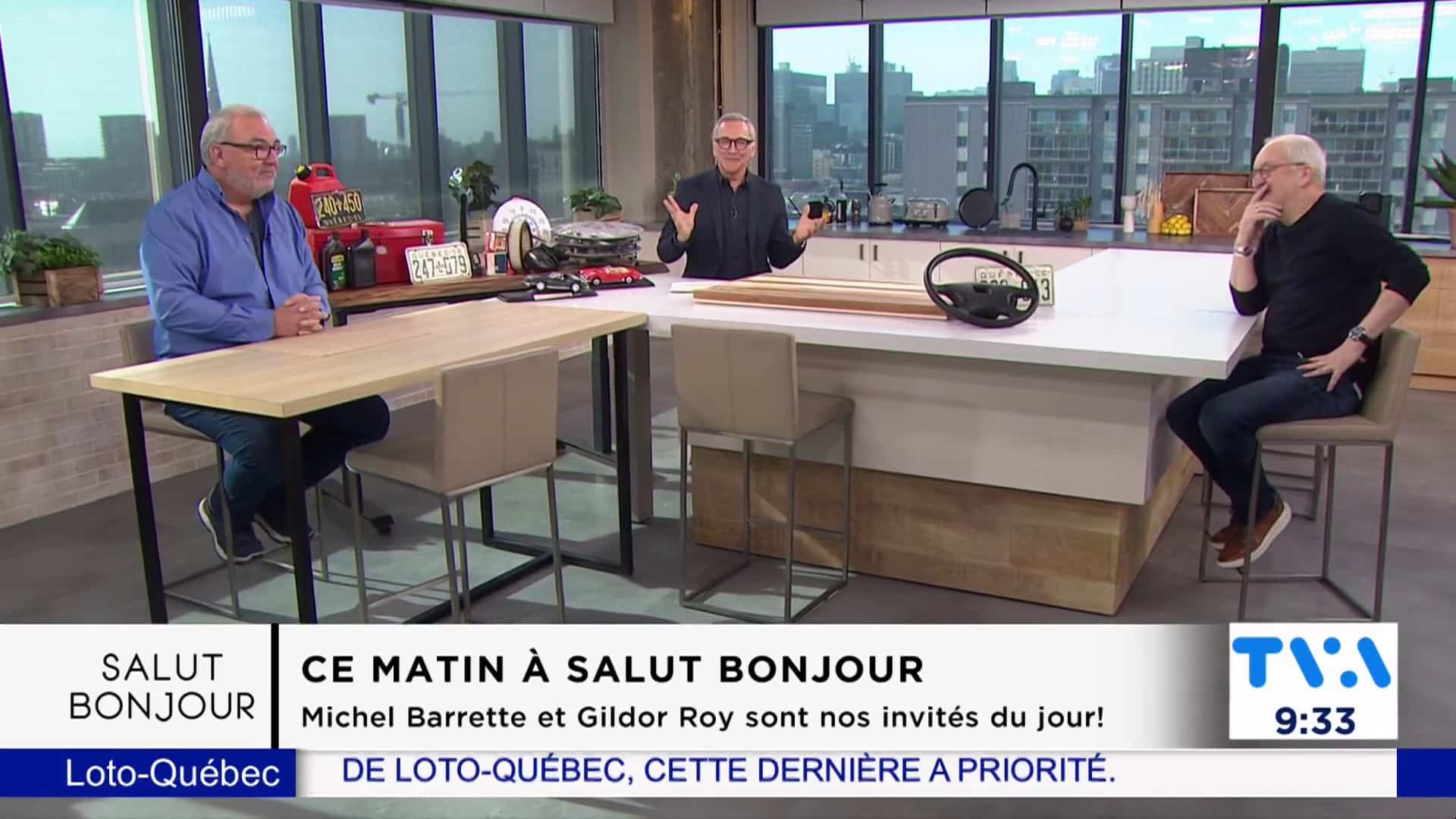 On retrouve Michel Barrette et Gildor Roy