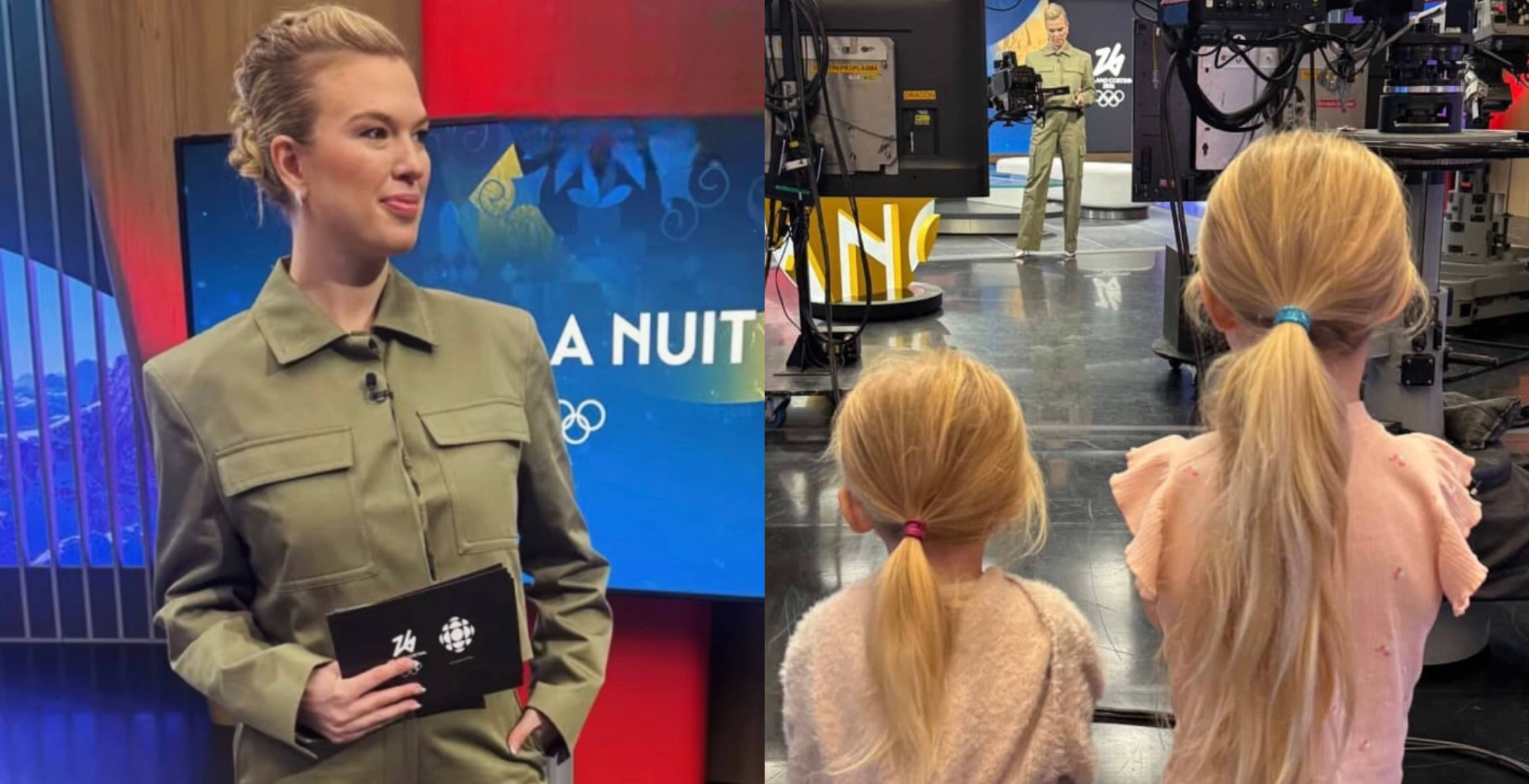 Image principale de l'article Elle partage un doux moment avec ses deux filles