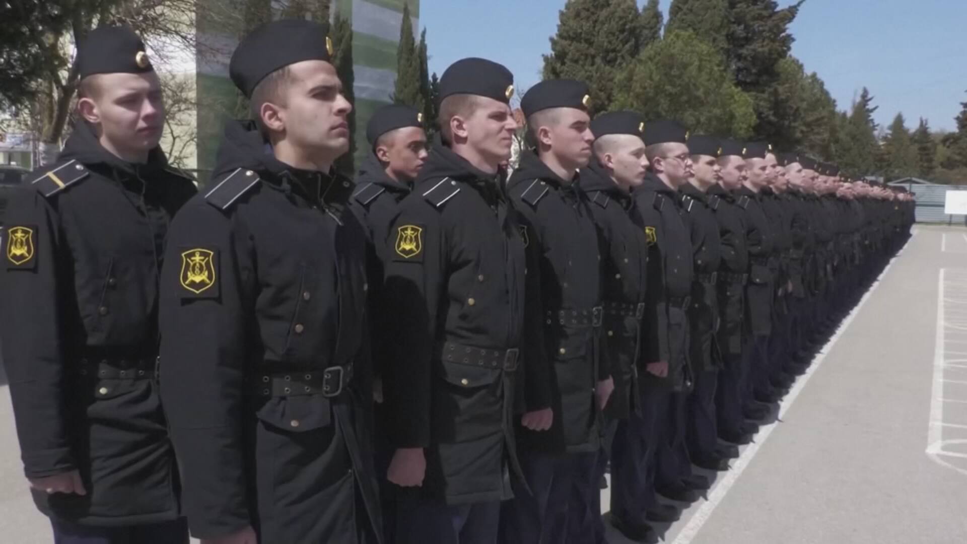 La Russie diffuse une vid&eacute;o pr&eacute;sent&eacute;e comme montrant des rescap&eacute;s du croiseur Moskva