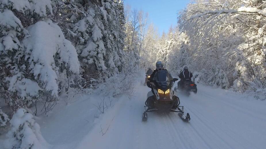 Image principale de l'article 5 endroits de motoneige dans Charlevoix