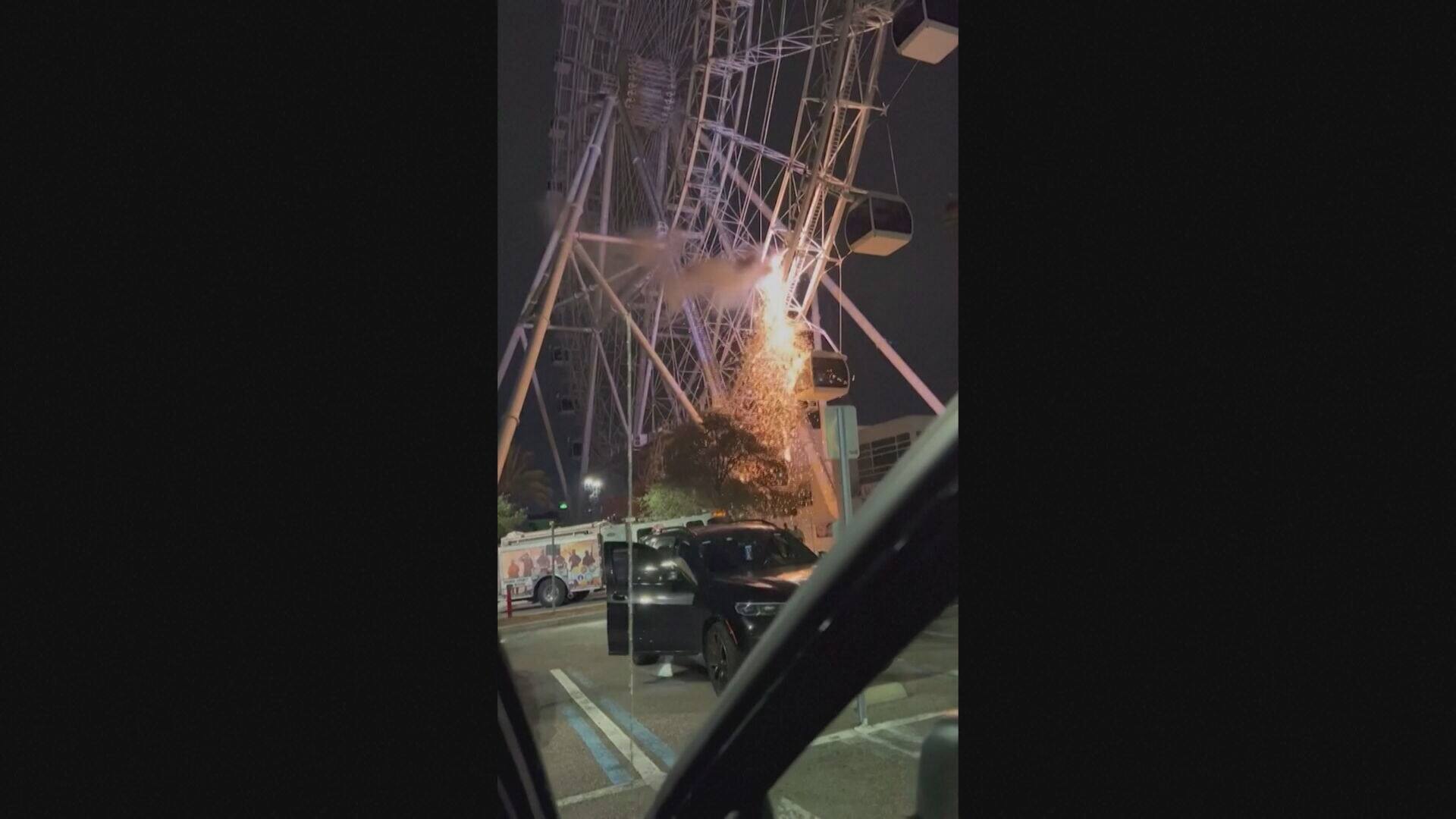 Stuck on a Ferris wheel in Florida for hours