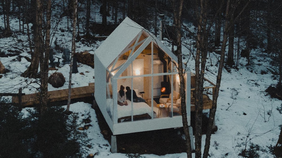 Mini-chalets Lùna: des cocons pour deux près de Québec