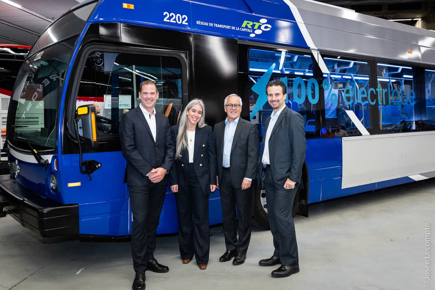 Bus Quebec Rtc Inside Nova Bus: un premier autobus 100% électrique pour le RTC | JDQ
