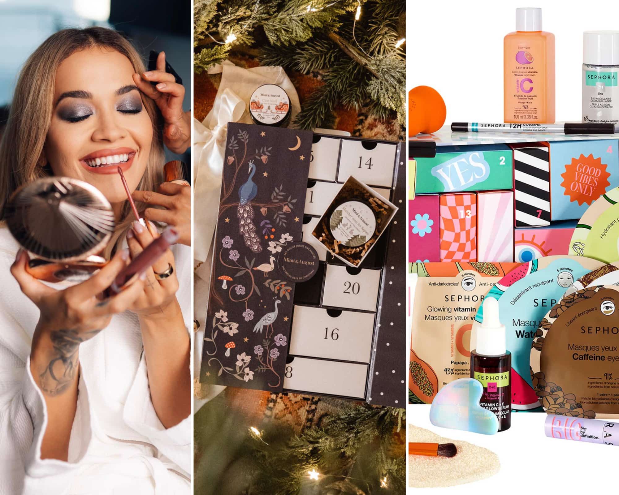 28 calendriers de l'Avent beauté et «self care»