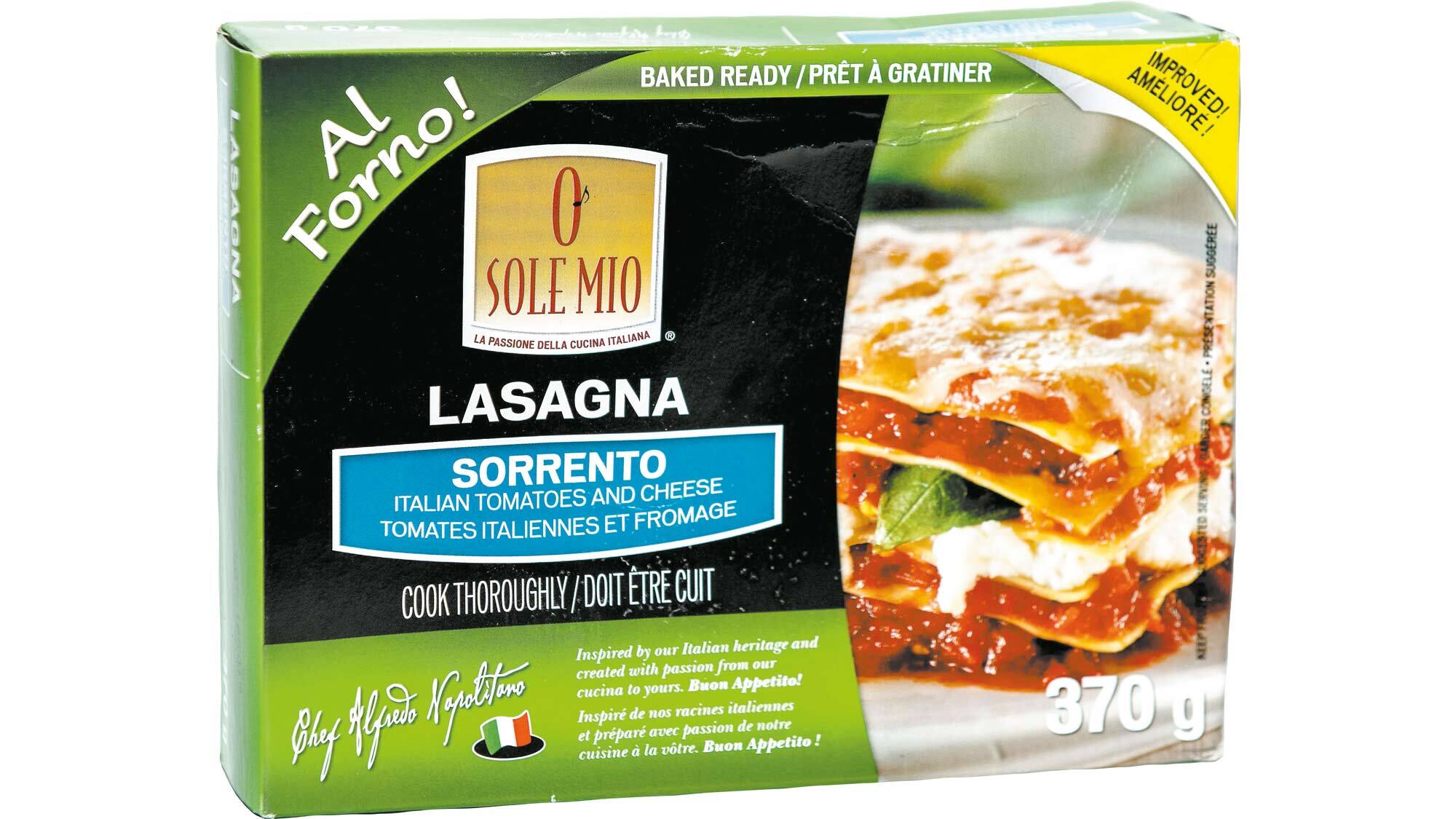 Les lasagnes surgelées en portion individuelle au banc d’essai JDM