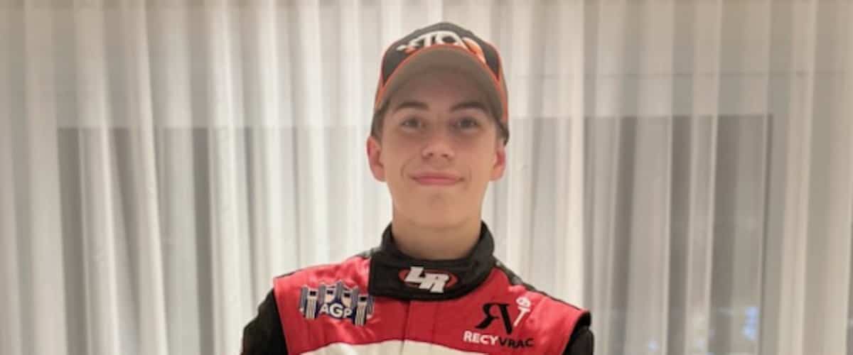 Olivier Pichette deviendra le plus jeune pilote de l’histoire à courir au Grand Prix de Trois-Rivières