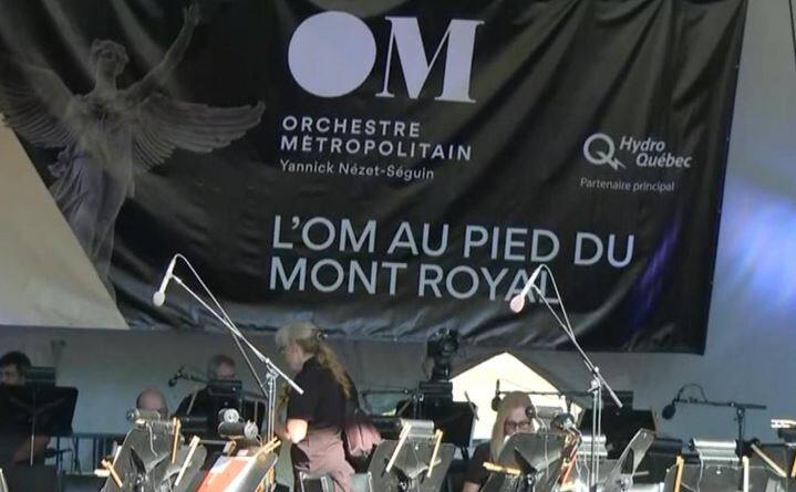 Le retour de l'Orchestre M&eacute;tropolitain au pied du mont Royal