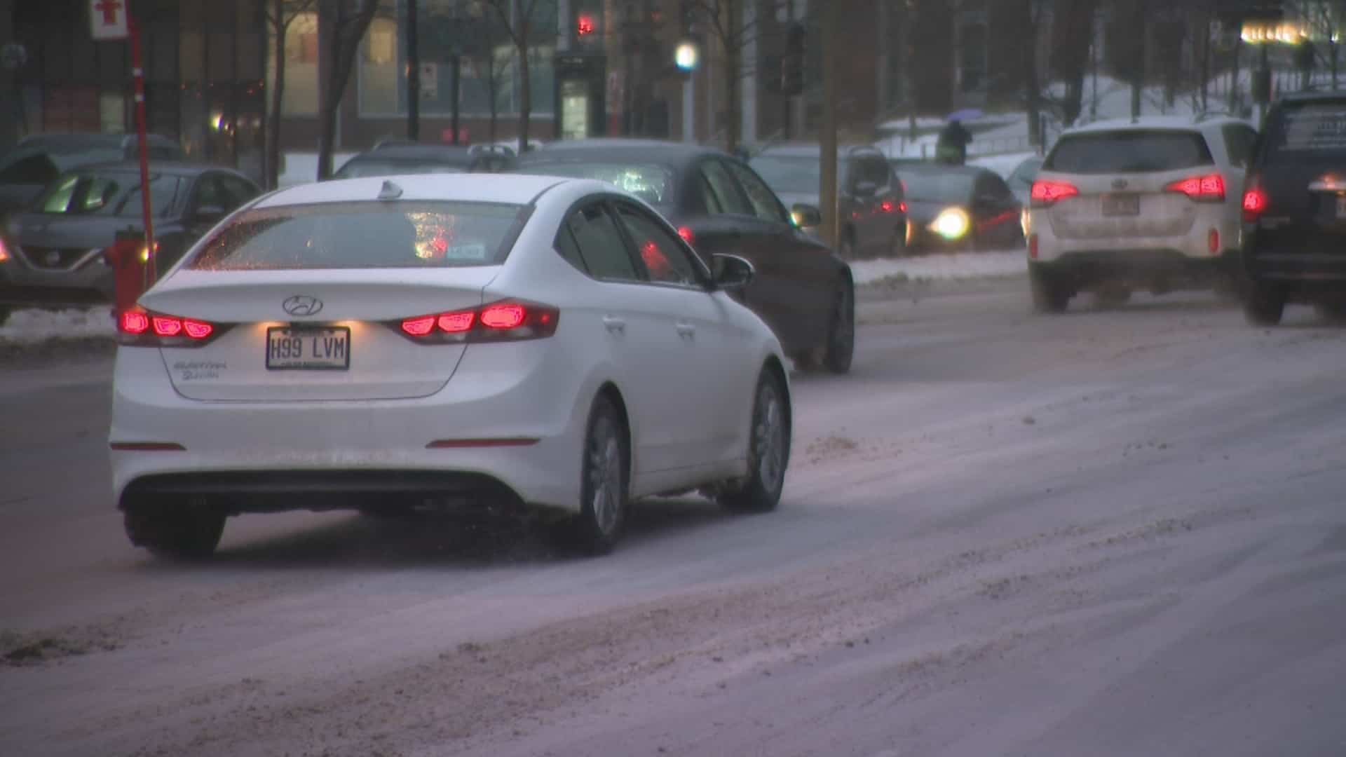 Cocktail m&eacute;t&eacute;o: des conditions routi&egrave;res difficiles