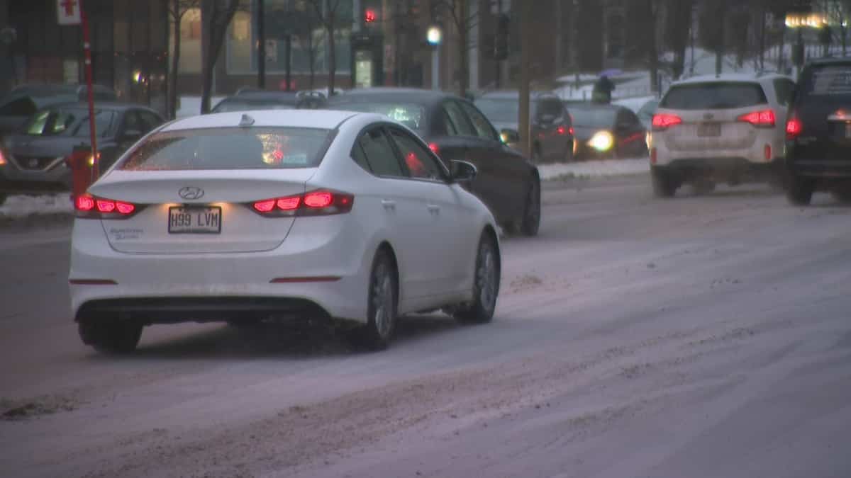 Cocktail météo: des conditions routières difficiles