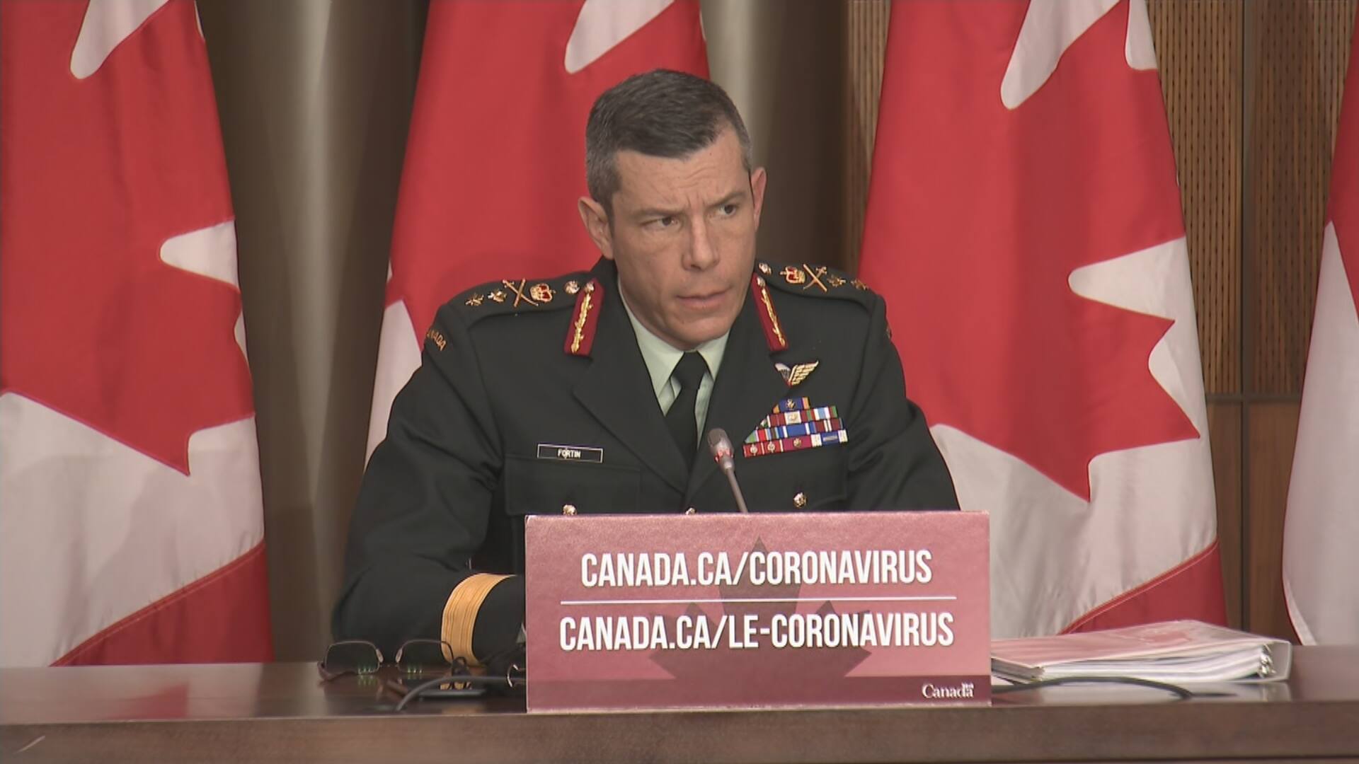 Inconduite Visant Le Major General Dany Fortin Trudeau Informe Il Y A Plusieurs Semaines Tva Nouvelles