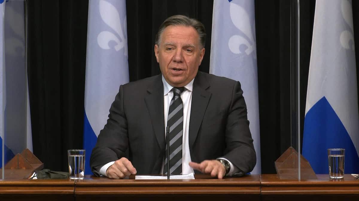 François Legault inquiet de voir les Quebecois divisés François Legault inquiet de voir les Quebecois divisés