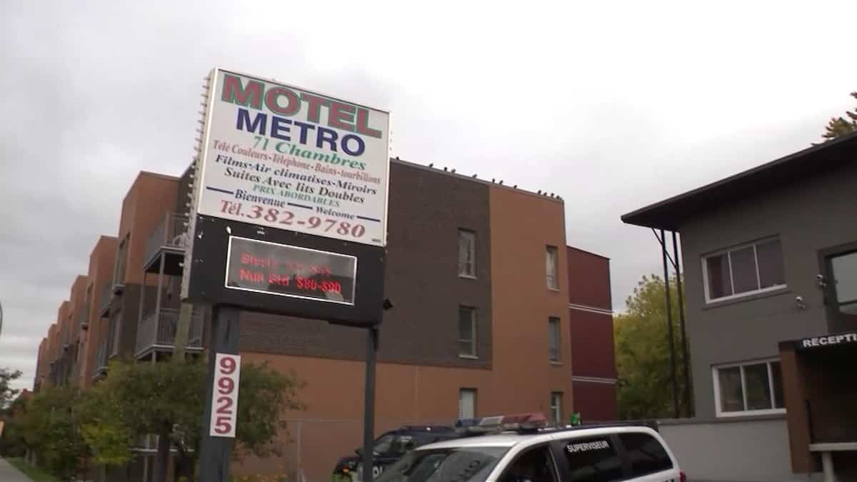 Incendie criminel dans un motel d’Ahuntsic-Cartierville