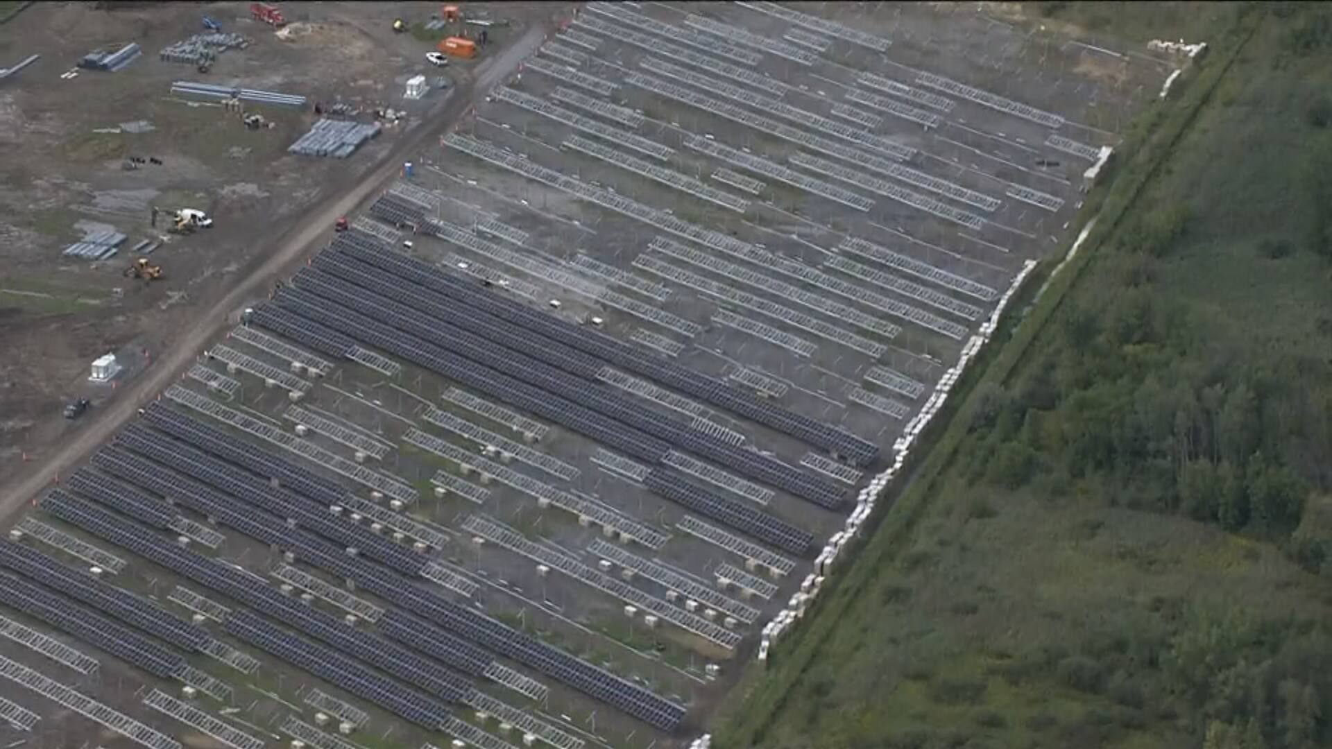 Un Imposant Projet De Panneaux Solaires Pour Hydro Quebec En Monteregie Tva Nouvelles