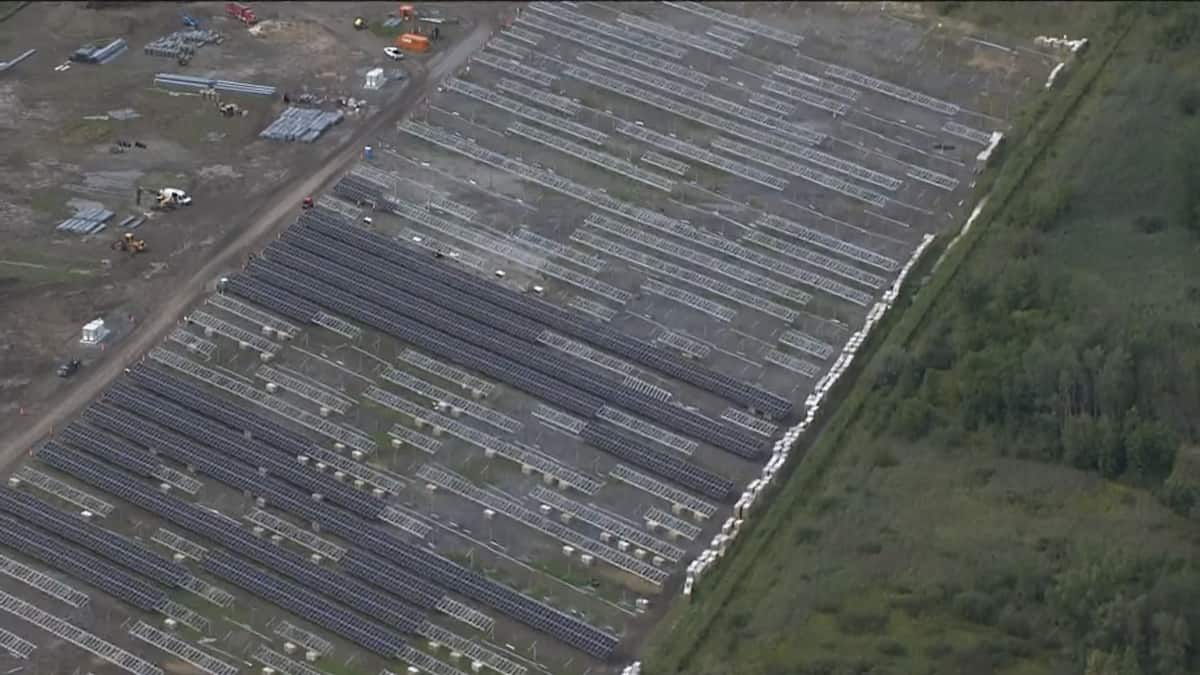 Un Imposant Projet De Panneaux Solaires Pour Hydro Quebec En Monteregie Tva Nouvelles