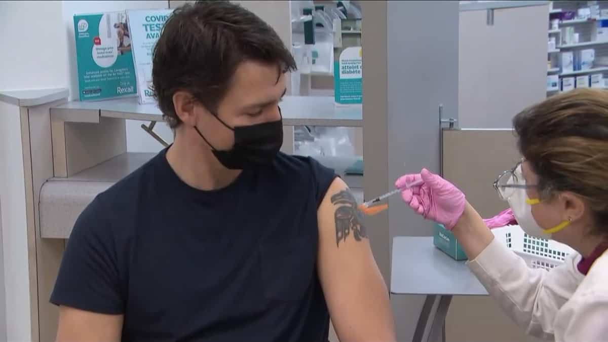 Justin Trudeau a reçu sa dose de rappel