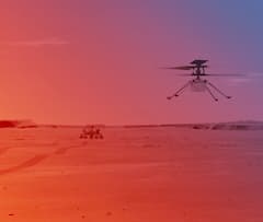 Première tentative de vol d'un hélicoptère sur Mars début avril