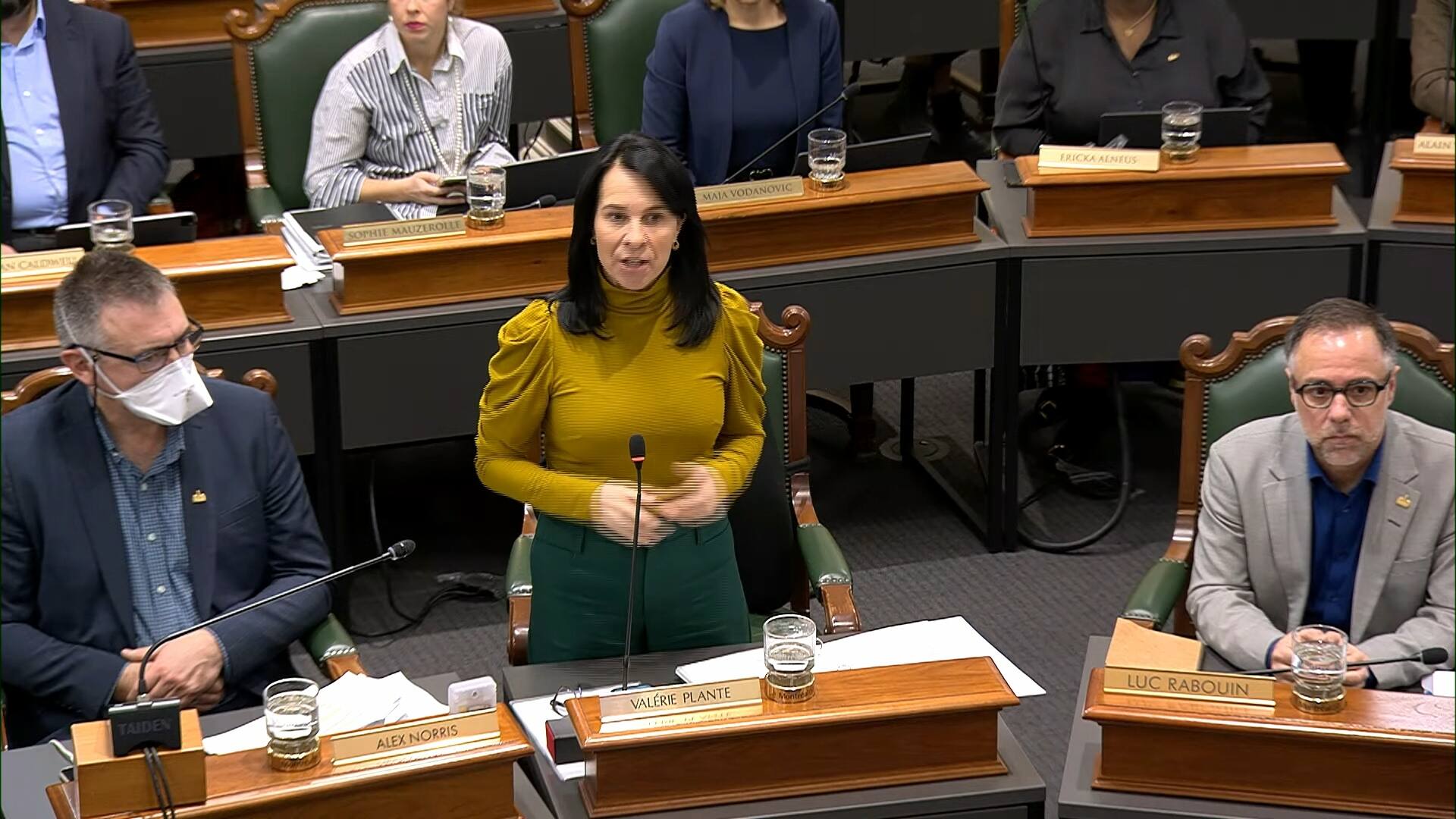 Val&eacute;rie Plante exprime son soutien aux gr&eacute;vistes