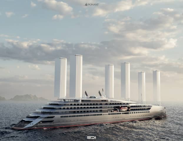 Ponant: un navire de croisi&egrave;re visant la neutralit&eacute; carbone