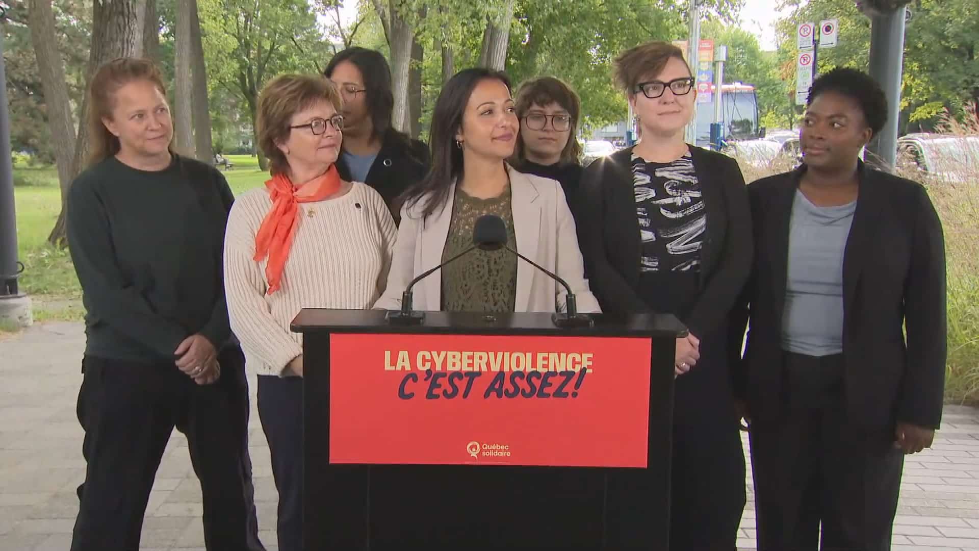 « Ta yeule maudite conne » : une campagne de QS contre la cyberintimidation faite aux femmes fait réagir