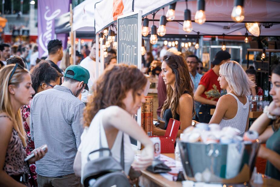 Le festival culinaire Les Premiers Vendredis, à Montréal.