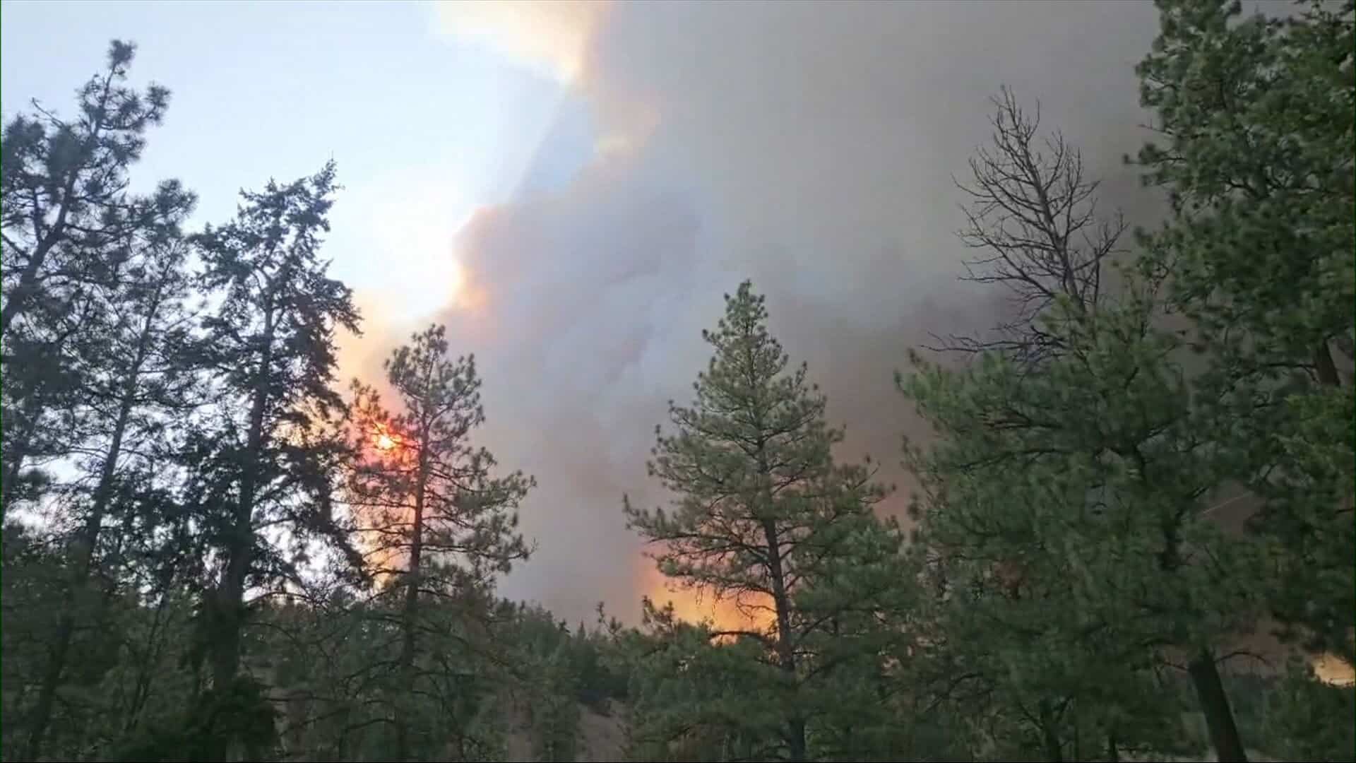 Feux de forêt en Colombie-Britannique: «C’était surréel», affirme un Québécois vivant à Summerland