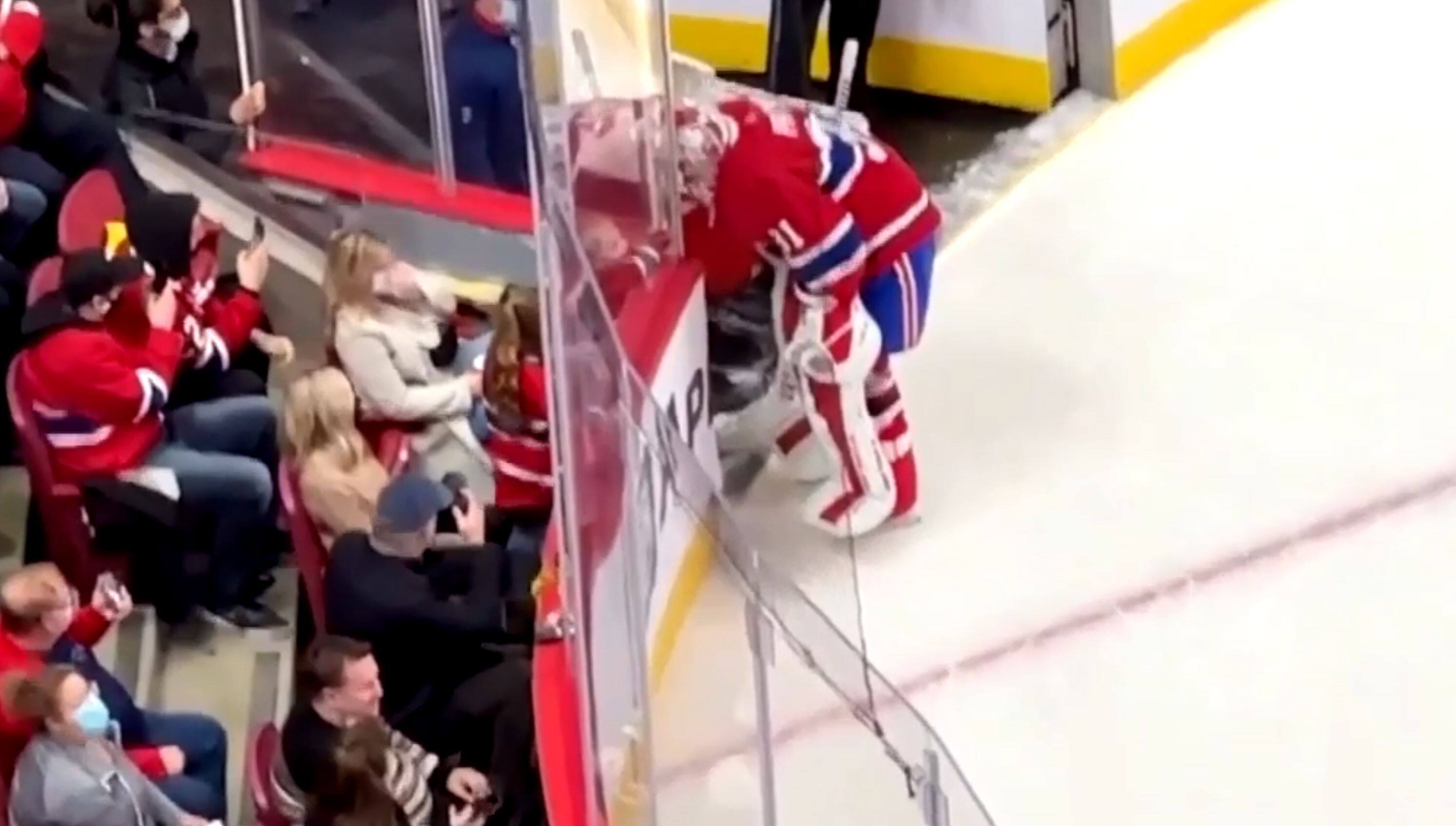 &laquo;C'est unique, je ne vois jamais &ccedil;a&raquo;