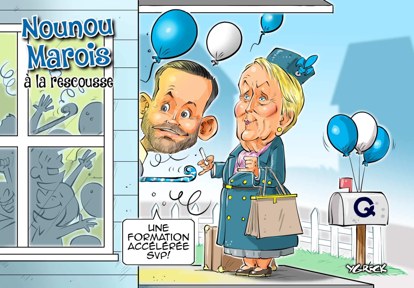 La caricature d'Ygreck