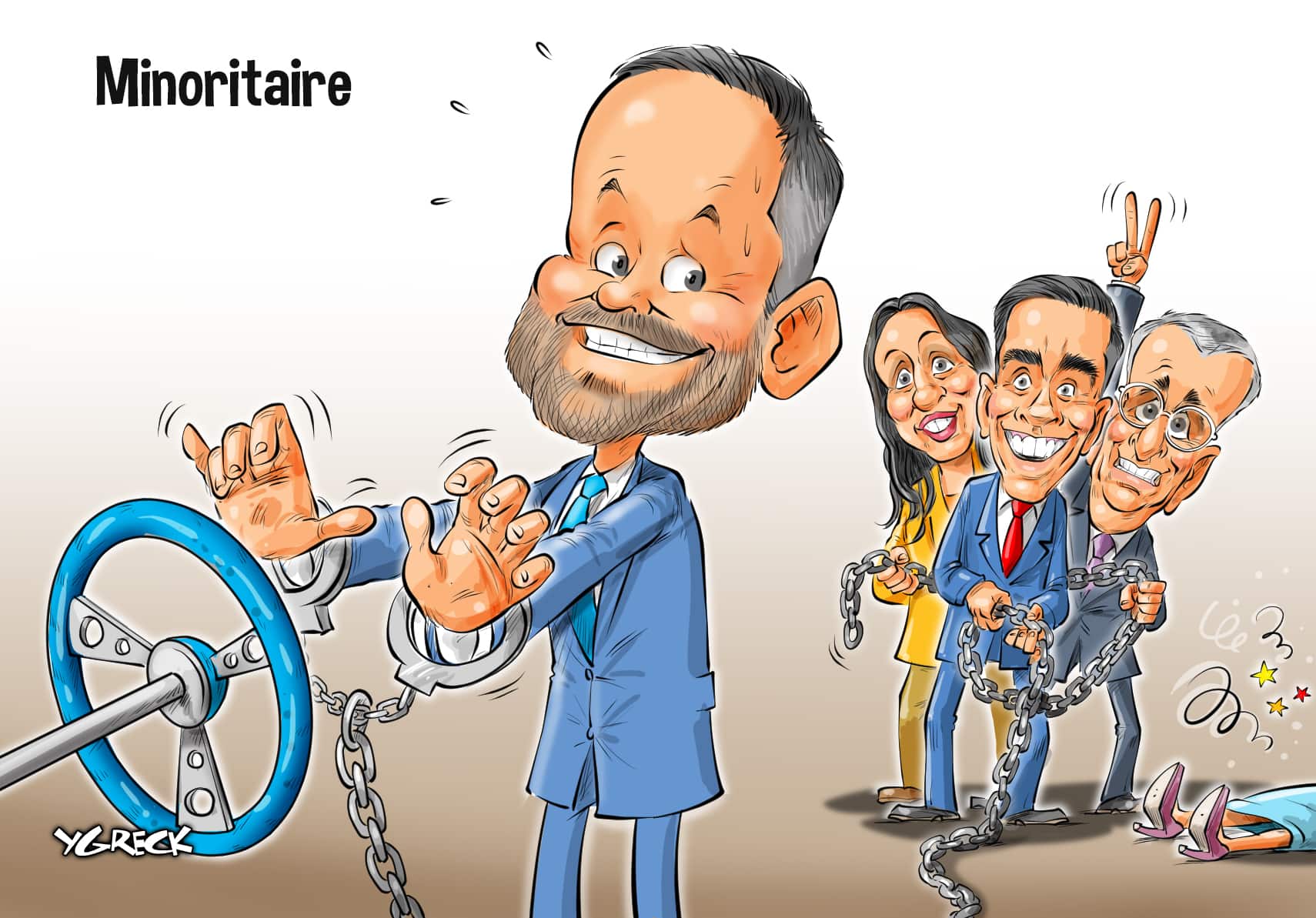 La caricature d’Ygreck