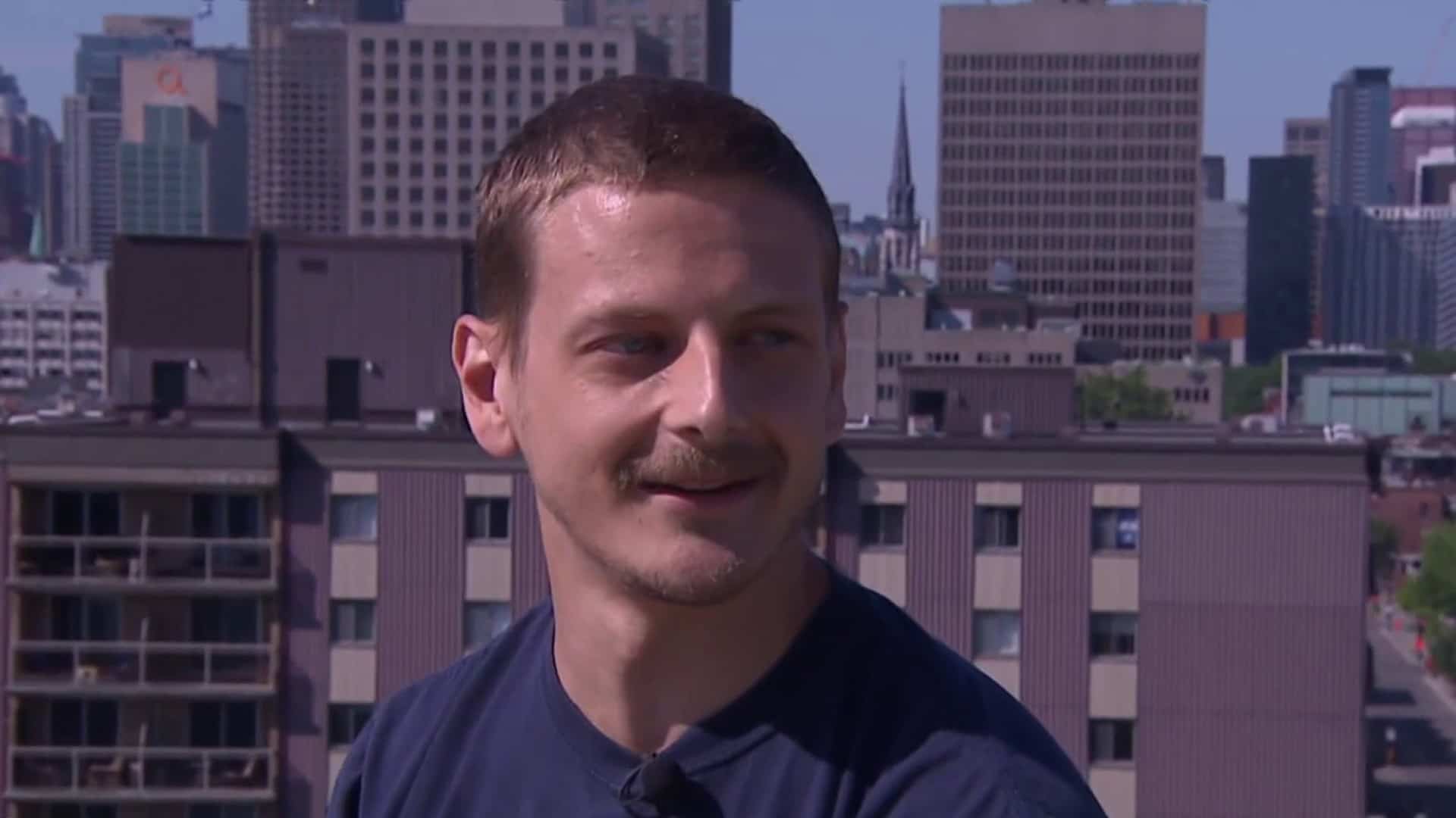 P’tit Belliveau au spectacle de la fête nationale