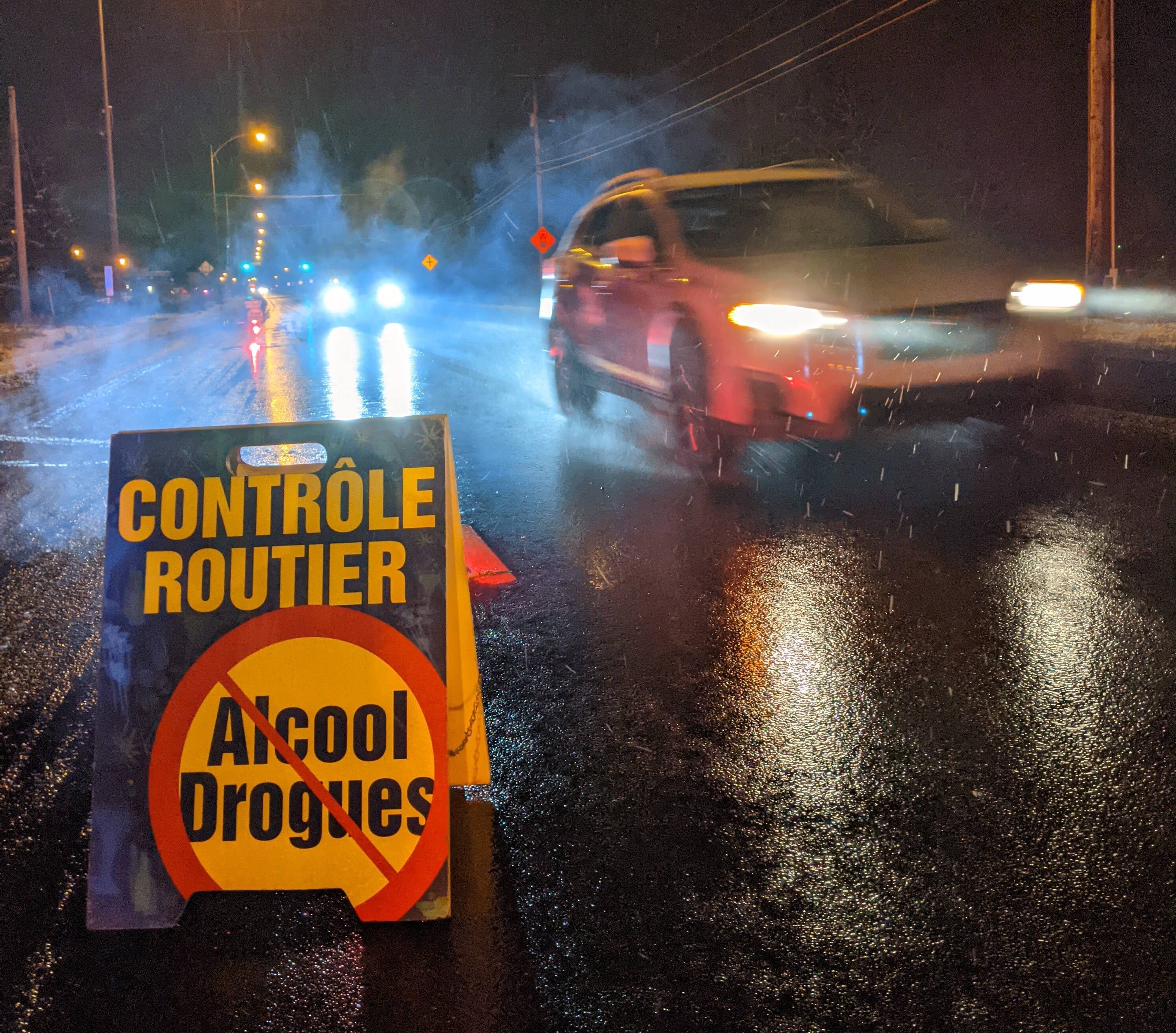 Alcool et drogue au volant: retour des barrages routiers